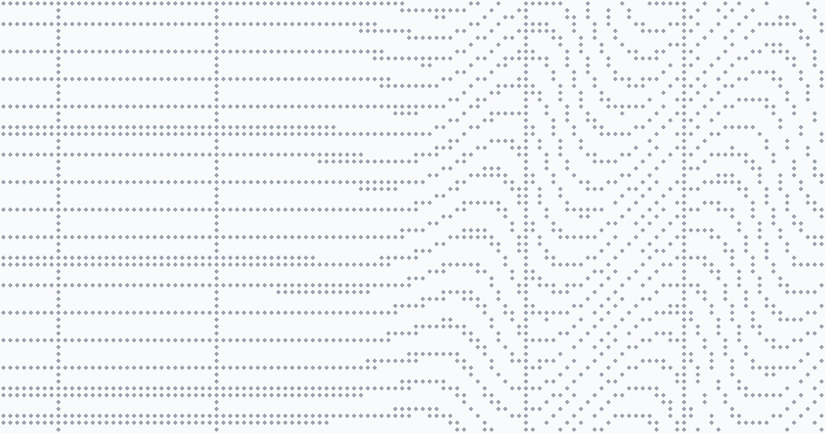 Continuous trajectories changing configuration across a transition threshold.
