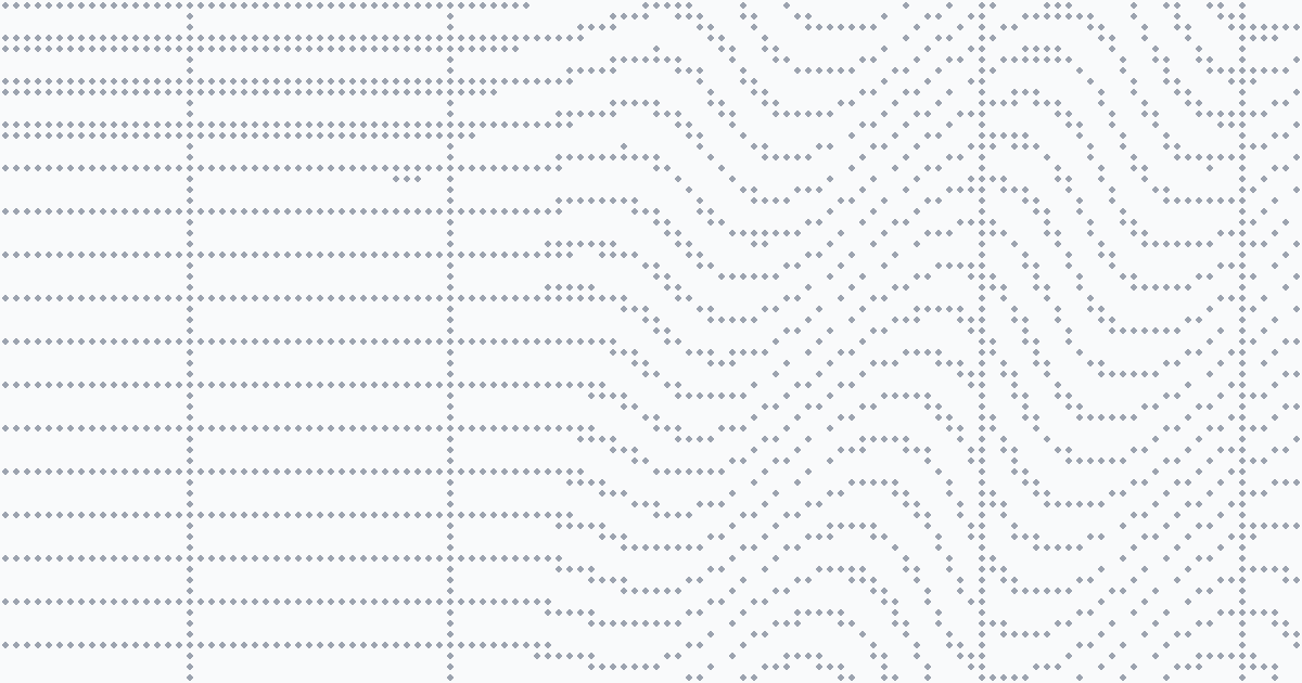Continuous trajectories changing configuration across a transition threshold.