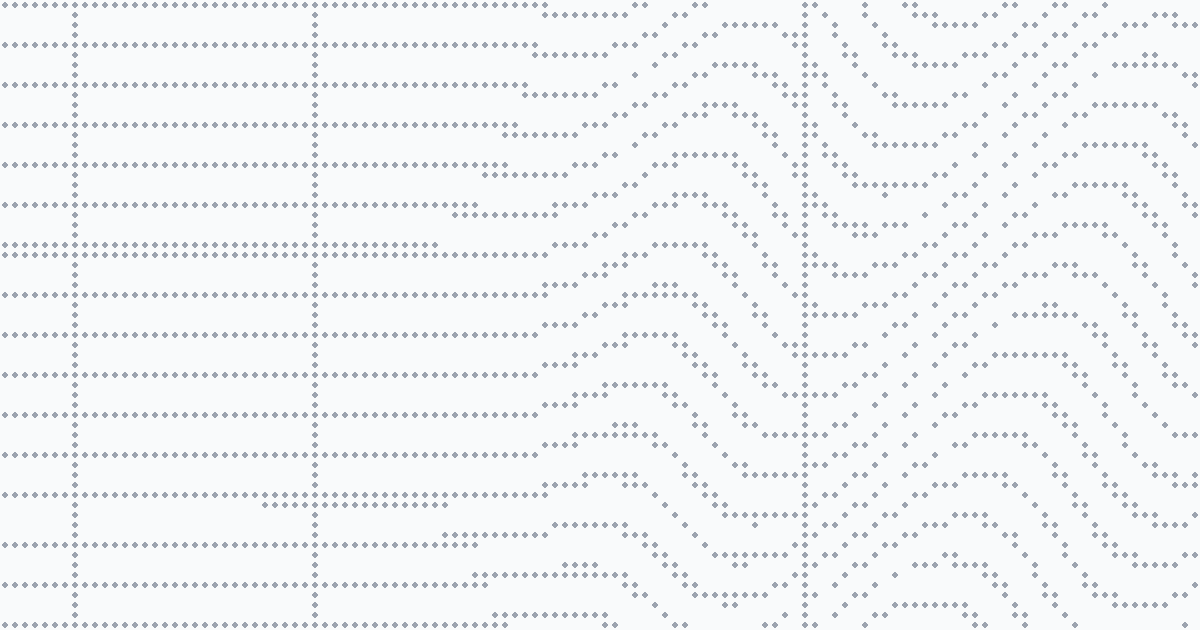 Continuous trajectories changing configuration across a transition threshold.